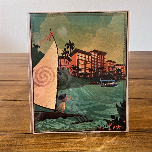 Disney Other - Disney Polynesian Moana Print - DVC Exclusive
